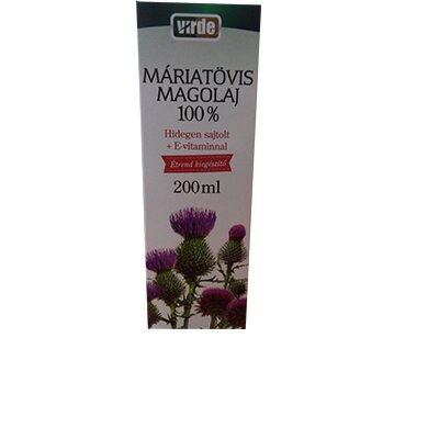 Virde máriatövis magolaj e-vitaminnal 100% 200 ml