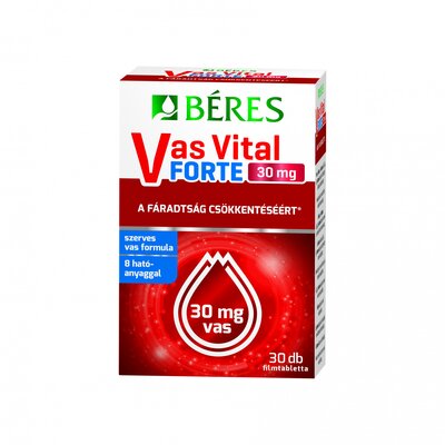 Béres vas vital forte 30mg filmtabletta 30 db