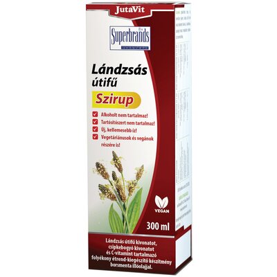 Jutavit lándzsás útifű szirup 300 ml