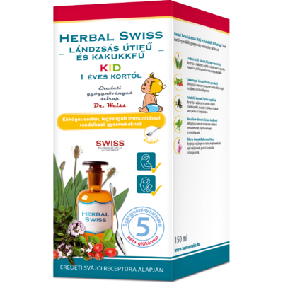 Herbal Swiss kid medical szirup 150 ml