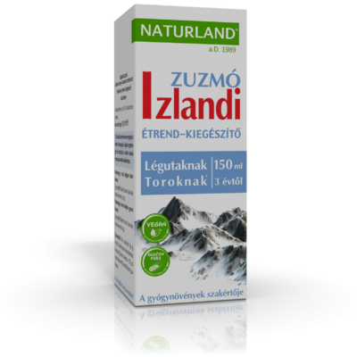 Naturland izlandi zuzmó 150 ml