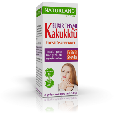 Naturland kakukkfű folyékony kivonat édesítőszerekkel cukormentes 150 ml