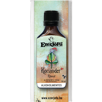 Ezerjófű koriander+ kivonat 50 ml