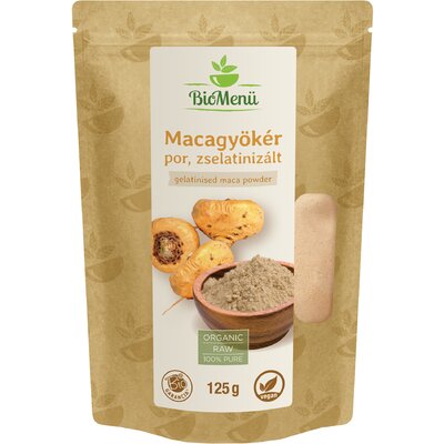 BioMenü bio zselatinizált maca-gyökér por 125 g