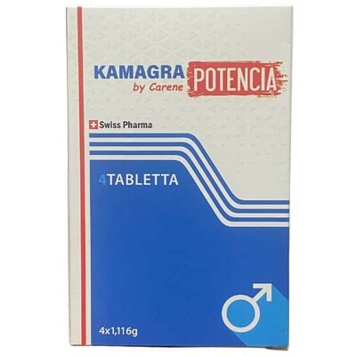 Kamagra by carene étrend-kiegészítő tabletta 4 db