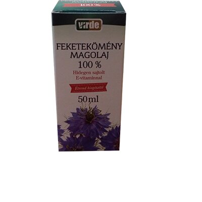 Virde feketekömény magolaj e-vitaminnal 100% 50 ml