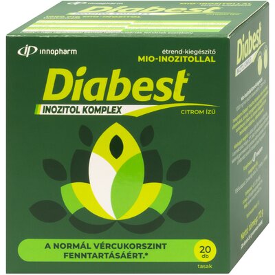 Innopharm diabest inozitol komplex citrom ízű por 20 db