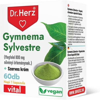 Dr.herz gymnema sylvestre 160mg kapszula 60 db