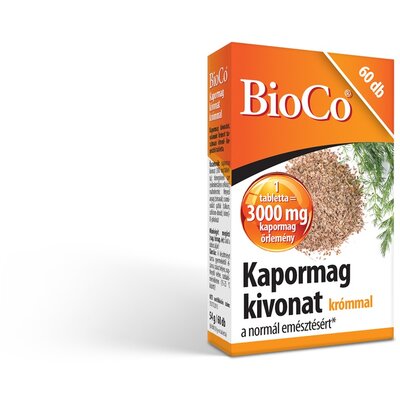 Bioco kapormag kivonat krómmal tabletta 60 db