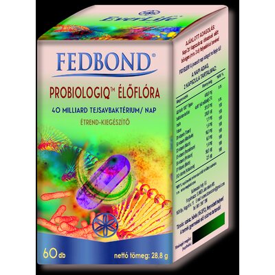 Fedbond probiologiq kapszula 60 db