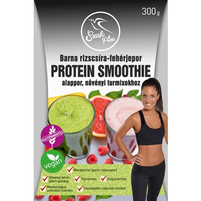 Szafi Free barna rizscsíra-fehérjepor protein smoothie alap 300 g