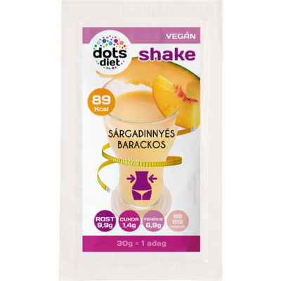 Dotsdiet shake por sárgadinnyés-barackos ízű 30 g