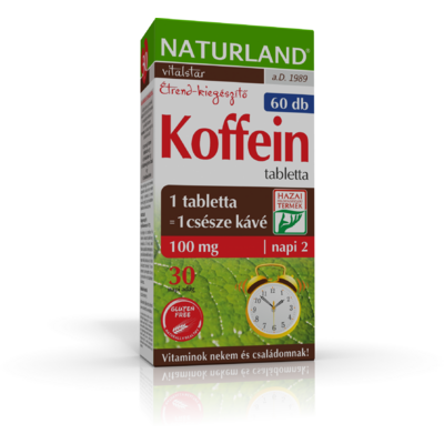 Naturland koffein tabletta 60 db