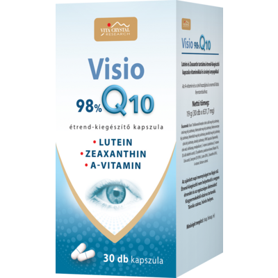 Vita Crytal visio 98% q10 étrend-kiegészítő kapszula 30 db