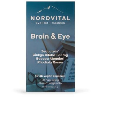 Nordvital brain and eye lágyzselatin kapszula 50 db