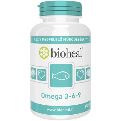 Bioheal omega 3-6-9 lágykapszula 100 db