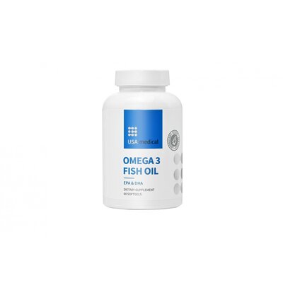 Usa Medical omega 3 fish oil kapszula 60 db