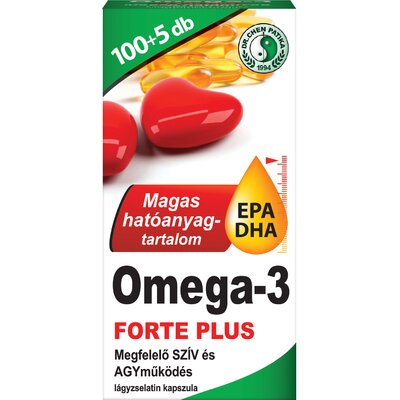 Dr.chen omega-3 forte plus kapszula 105 db