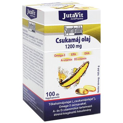 Jutavit csukamájolaj 100 db