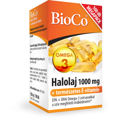 Bioco halolaj 1000 mg 100 db