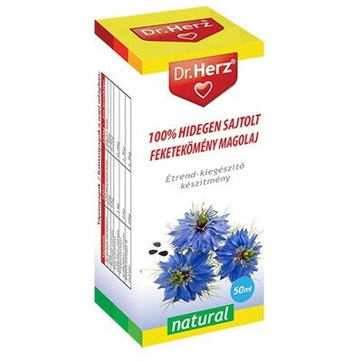 Dr.herz feketekömény magolaj 100% hidegen sajtolt 50 ml