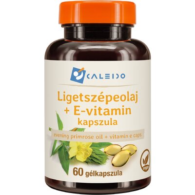 Caleido ligetszépeolaj+e-vitamin gélkapszula 60 db