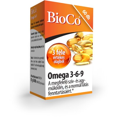 Bioco omega 3-6-9 kapszula 60 db