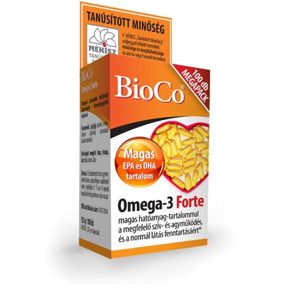 Bioco omega-3 forte kapszula 100 db