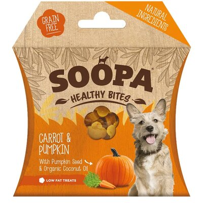 Soopa healthy bites vegán jutalomfalat répa és sütőtök 50 g