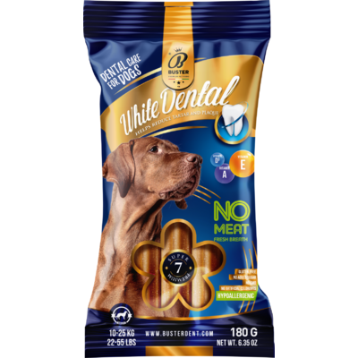 Buster natúr dental stick húsmentes vitaminokkal medium 10-25kg 180 g