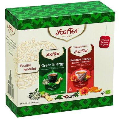 Yogi bio tea pozitív lendület szett 61 g