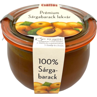 Csattos prémium sárgabarack lekvár 500 g