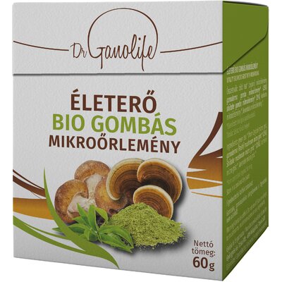 Dr Ganolife bio életerő gombás mikroőrlemény 60 g