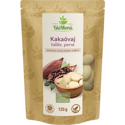 BioMenü bio perui kakaóvaj tallér 125 g