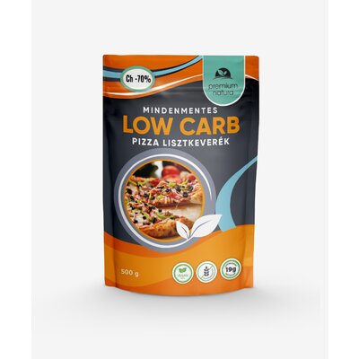 Premium Natura mindenmentes low-carb pizza lisztkeverék 500 g