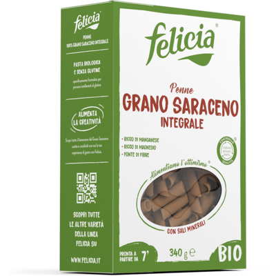 Felicia bio gluténmentes tészta hajdina penne 250 g