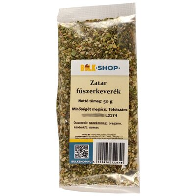 Bulk Shop zatar fűszerkeverék 50 g