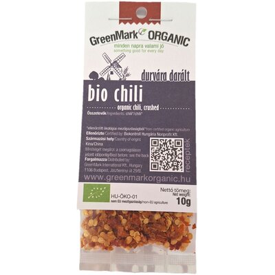 Greenmark bio chili durvára darált 10 g