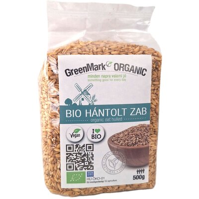 Greenmark bio hántolt zab 500 g