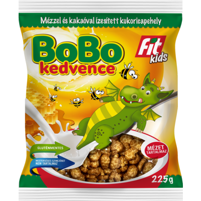 Bobo mézzel és kakaóval ízesített kukoricapehely 225 g