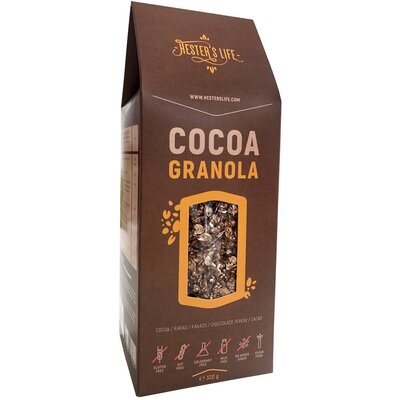 Hester's Life cocoa granola kakaós granola 320 g