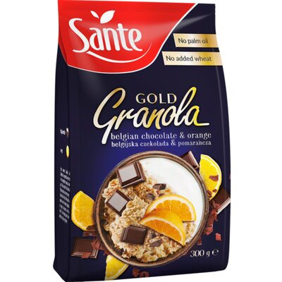 Sante granola gold csokoládés narancsos 300 g