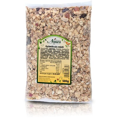 Natura gyümölcsös müzli 500 g