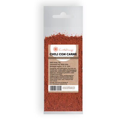 Lakshmy chili con carne fűszerkeverék 30 g