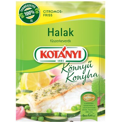 Kotányi könnyű konyha halak fűszerkeverék 25 g