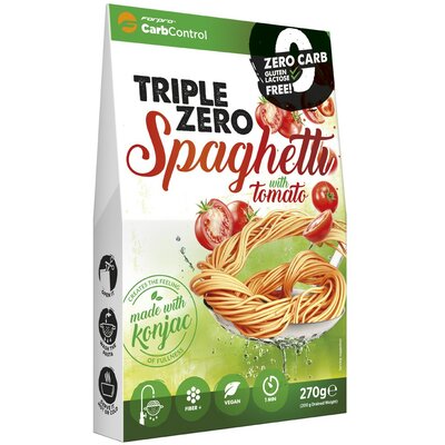 Forpro zero kalóriás tészta - spaghetti paradicsommal cukor/zsír/laktóz/glutén/szójamentes 270 g