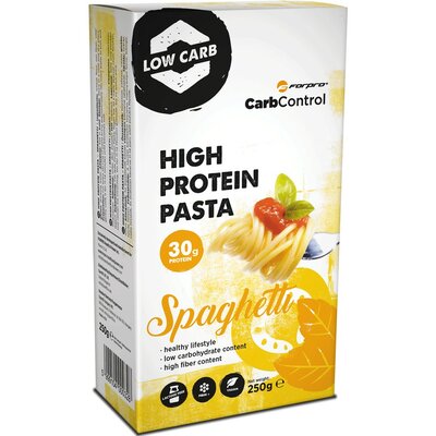 Forpro tészta spaghetti csökkentett szénhidrát, extra magas fehérje tartalommal 250 g