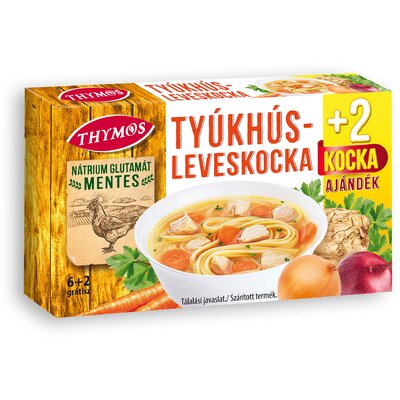 Thymos leveskocka tyúkhús n.g.mentes 6+2 grátisz 80 g