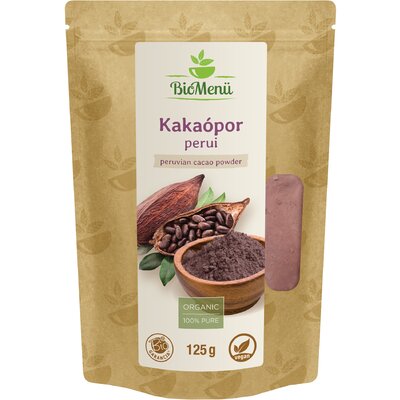 BioMenü bio perui kakaópor 125 g