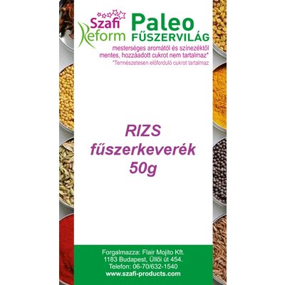 Szafi Reform rizs fűszerkeverék 50 g